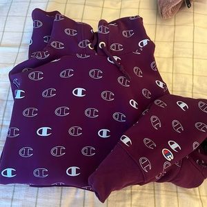 Purple and blue, size small and worn once.